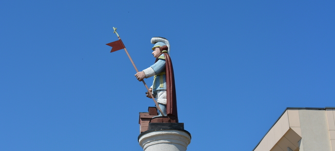 Das Denkmal des St. Florian